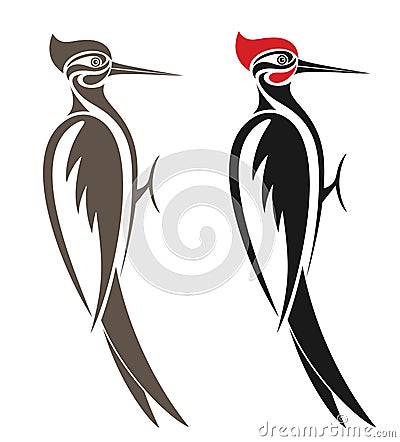 Woodpecker Vector Illustration