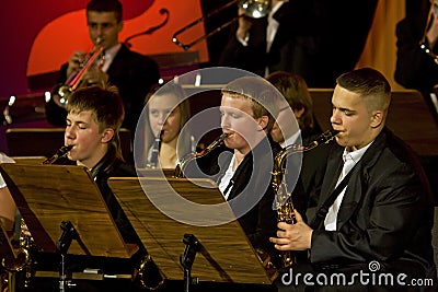 Woodwinds symphony orchestra Editorial Stock Photo