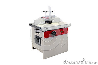 Woodworking milling machine Stock Photo