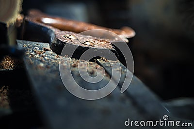 Woodworking tools Stock Photo