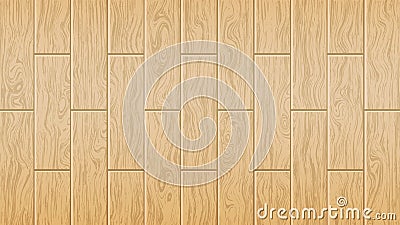 Woody oak texture. Vector illustration. Light brown wooden board. Vector Illustration