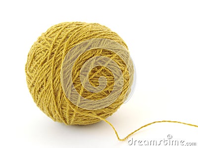 Wool clew Stock Photo