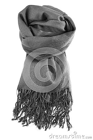 Wool scarf Stock Photo