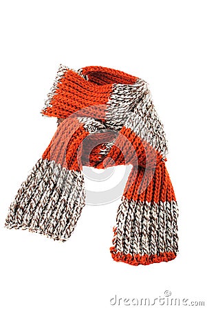 Wool scarf Stock Photo