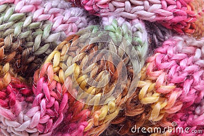 Wool scarf Stock Photo