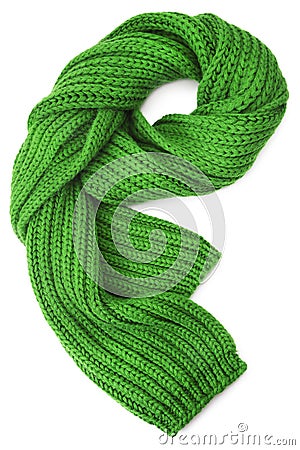Wool scarf Stock Photo