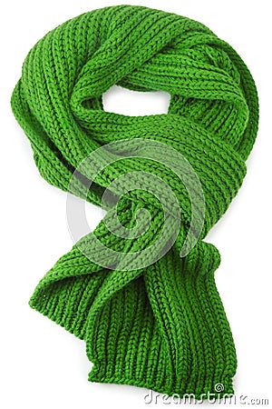 Wool scarf Stock Photo