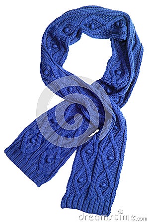 Wool scarf Stock Photo