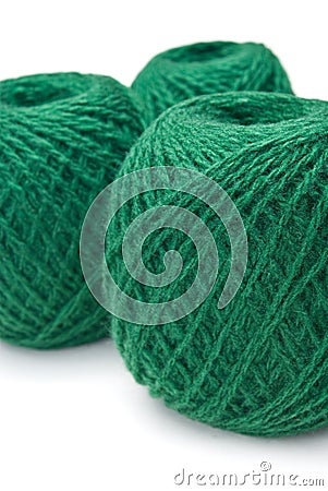 Wool skein. Stock Photo