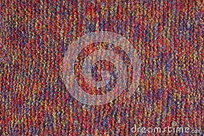 Woolen texture background, knitted wool fabric, hairy textile Stock Photo
