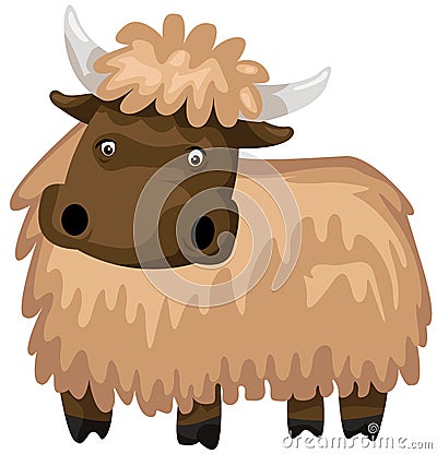 Woolly mammoth Vector Illustration