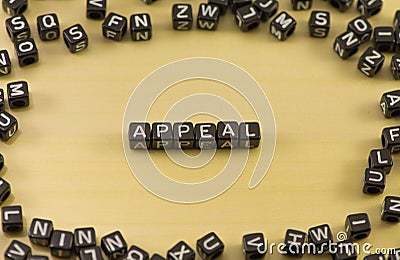 The word appeal Stock Photo