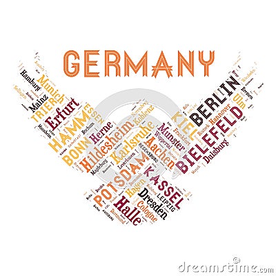Word cloud as background Stock Photo