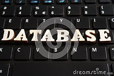 Word database Stock Photo