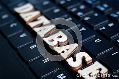 The word database Stock Photo