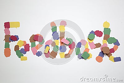Word feedback with comic balloons background Stock Photo