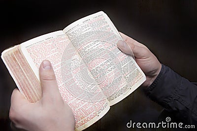 Word of God Stock Photo