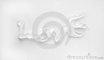 Word LOVE Stock Photo