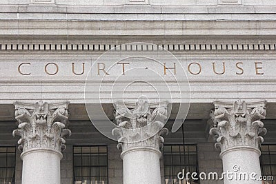 Court House Stock Photo