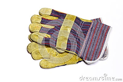 Work gloves Stock Photo