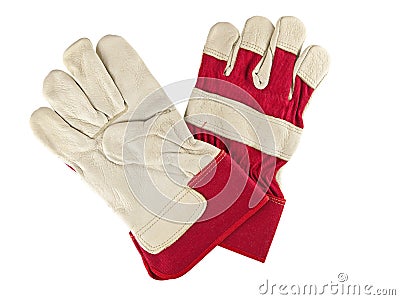 Work gloves Stock Photo