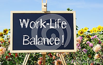 Work-Life Balance Stock Photo