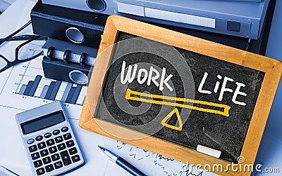 Work life balance Stock Photo