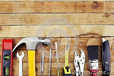 Work tools Stock Photo