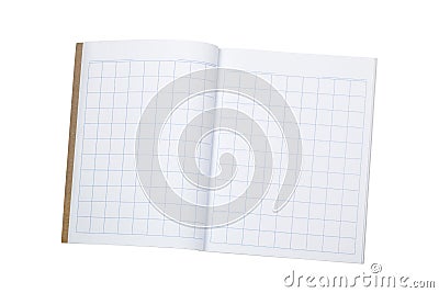 Workbook for writing chinese characters Stock Photo