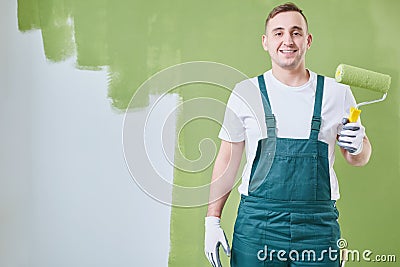 Worker in uniform Stock Photo