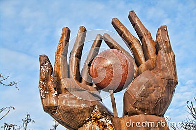 Workers movement memorial Stock Photo