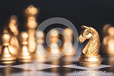 Workhorse of Chess Game Stock Photo