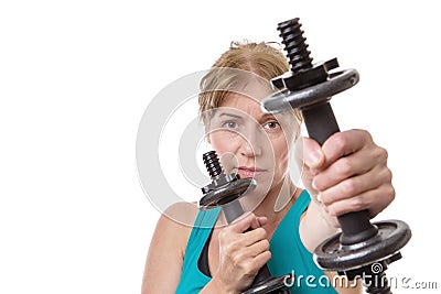 Working out Stock Photo