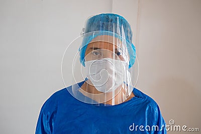 Working In A Professional Laboratory Stock Photo