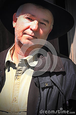 Working Rancher Stock Photo