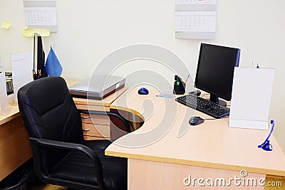 Workplace secretary Stock Photo