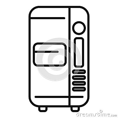 Workplace snack machine icon outline vector. Drinks bottle Vector Illustration