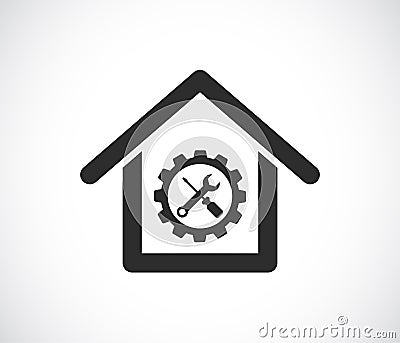 Workshop icon vector design Vector Illustration