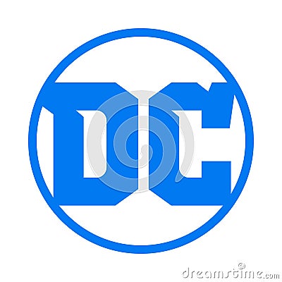 DC Comics vector logo Vector Illustration