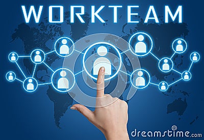 Workteam Stock Photo