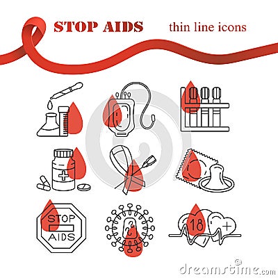 World Aids Day concept Vector Illustration