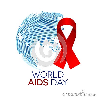 World AIDS Day Vector Illustration