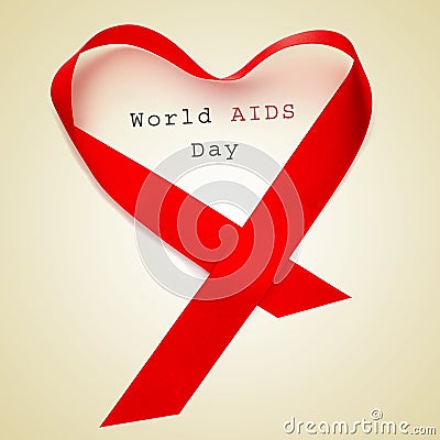 World AIDS day Stock Photo
