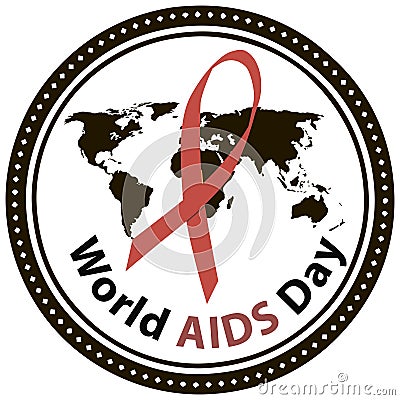 World AIDS Day Vector Illustration