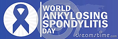 World Ankylosing Spondylitis Day Stock Photo