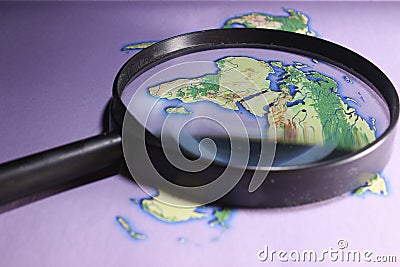 World atlas Stock Photo