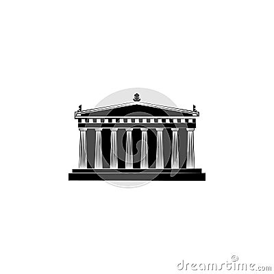 World Attractions. Parthenon symbol Stock Photo