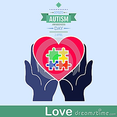 World autism awareness day 12 Stock Photo