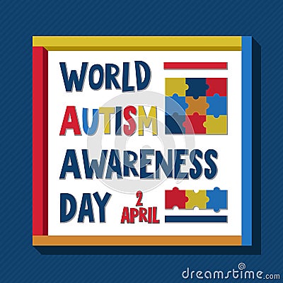 the World Autism Awareness Day Stock Photo