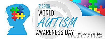 World autism awareness day Stock Photo